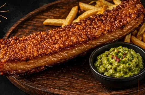 Chicharrón al barril de Magolo's